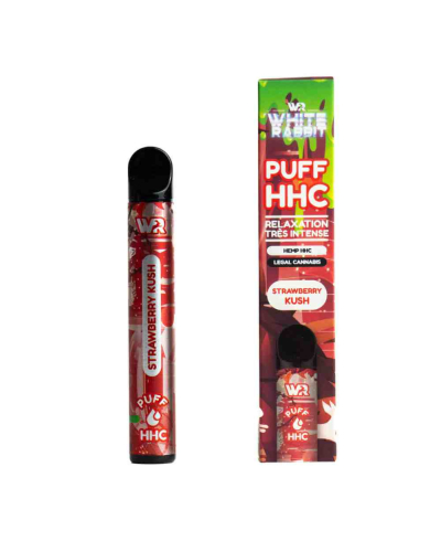 Puff HHC-P 10% Strawberry Kush - White Rabbit